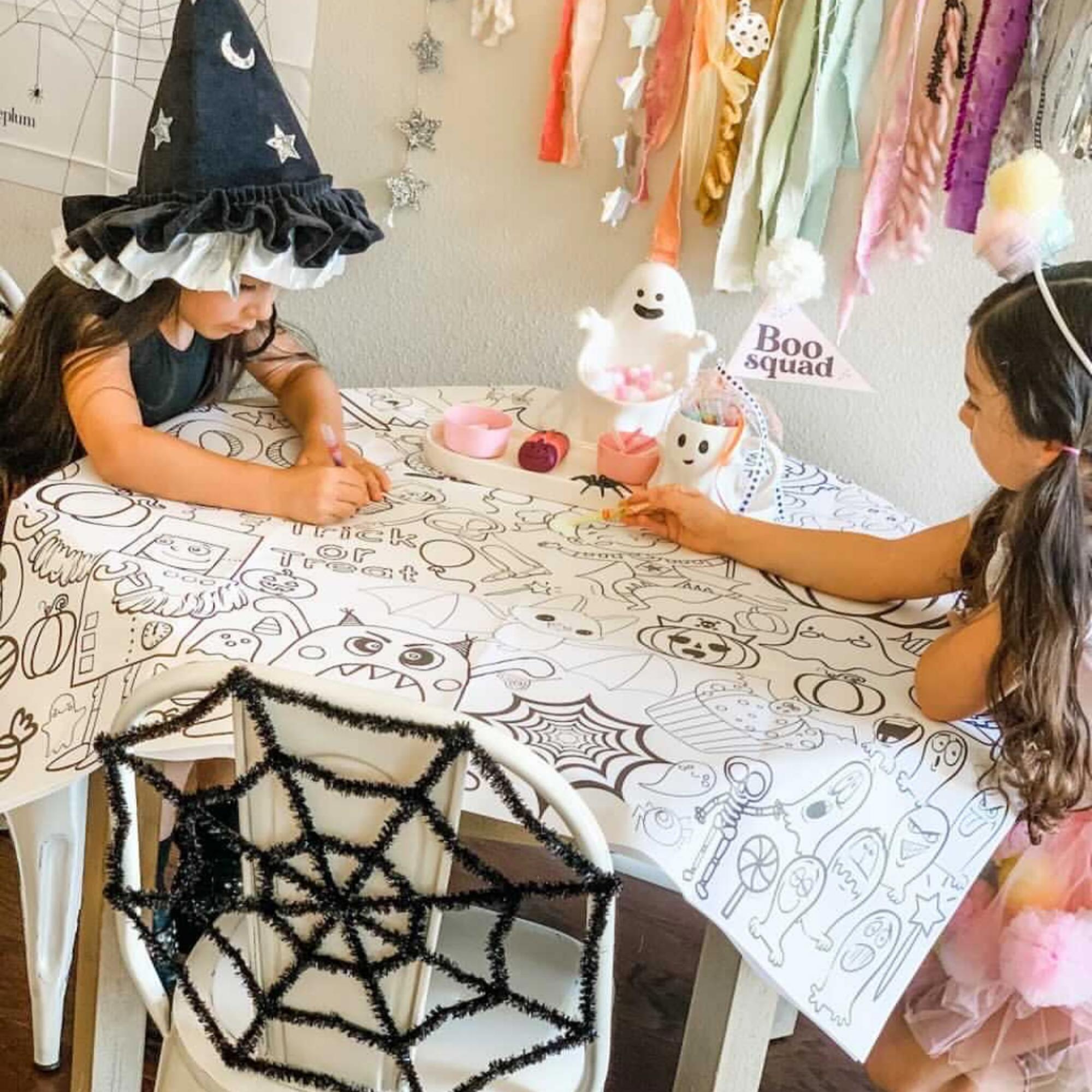 Halloween Coloring Tablecloth | Jane.com